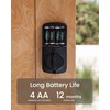 DESLOC Smart Door Lock B200, Smart Deadbolt Lock, Keyless Entry