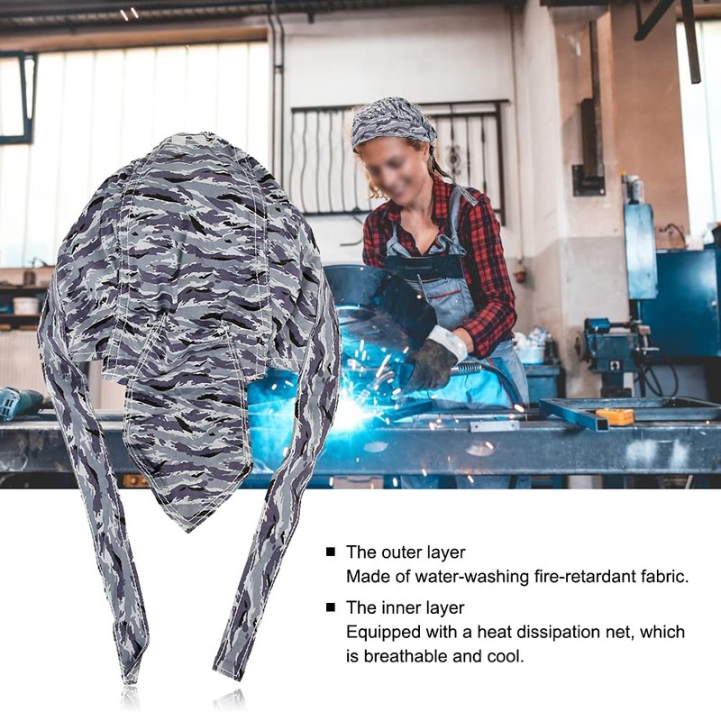 Welder Hat, Fire Protection Head Protection Hat, Breathable, Welding Safety