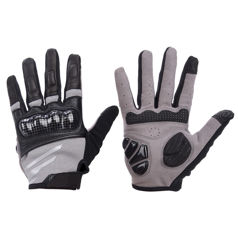 Winter Unisex Anti Collision Breathable Bike Gloves Cycling Equipment Black(black