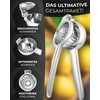 VALUXE® Premium Lemon Squeezer Stainless Steel - Hand Citrus Juicer