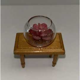 Unbranded 1:12 Dollhouse Glass Jar Succulent Plants In Pot Decoration Home Miniature