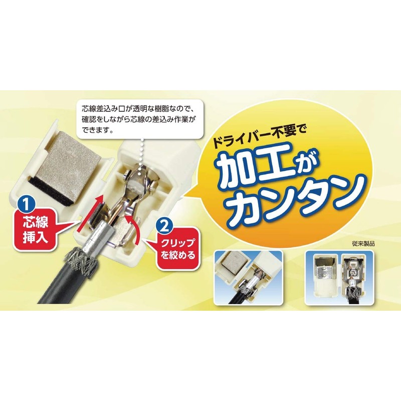 Mass Pro Denko AP7W(W)-P 4K Compatible Antenna Plug Direct Mount