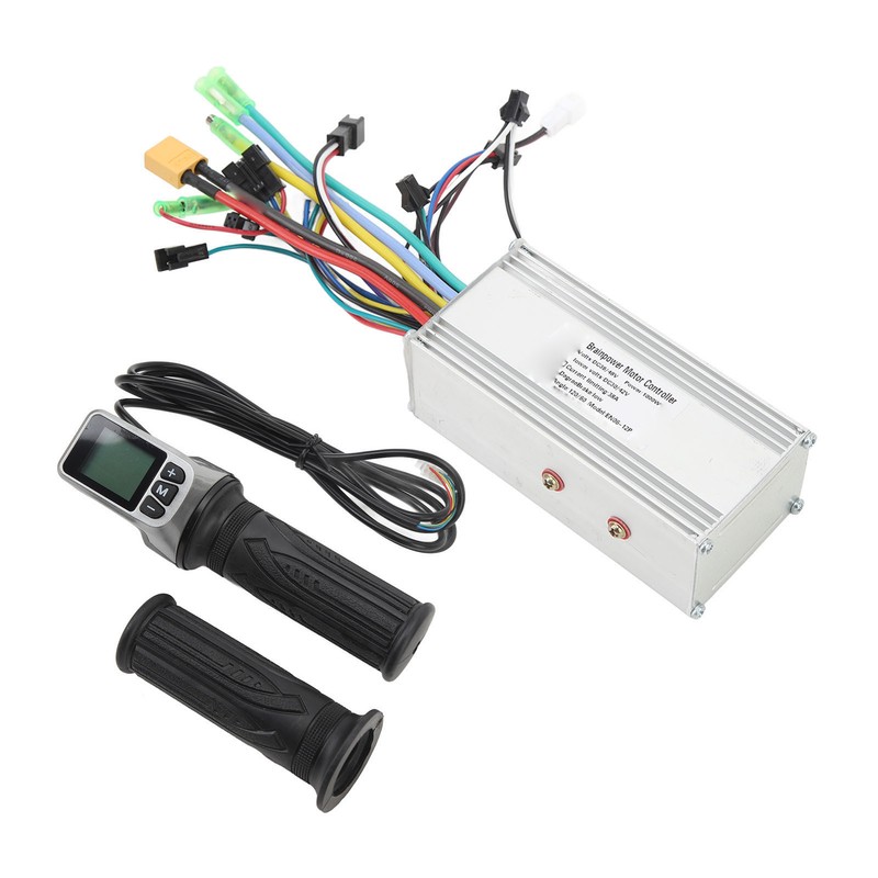 Electric Bike Controller Kit 36V 48V 1000W 38A Sine Wave