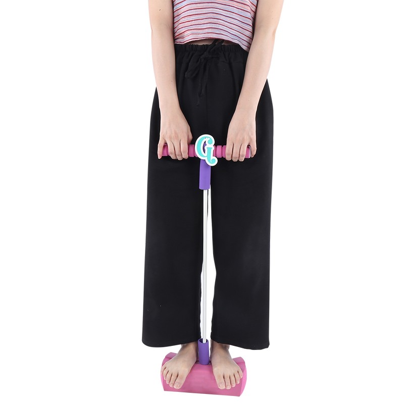 Outdoor Sports Jumping Stilts Toy with Lighting Sound Interactive Game