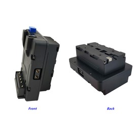 SONGING FXLION Nano LNP V-Lock/V-Mount Converting Plate Which Make it Possible to Use V-Lock/V-Mount Battery on NP-F Plate