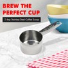 Chef Craft Select Coffee Measurer, 4 inch 2 tbsp, Stainless