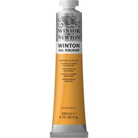 Winsor & Newton Winton Oil Color Paint, 200-ml Tube, Cadmium Yellow Hue