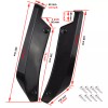 Unbranded Front Bumper Lip Spoiler Splitter Side Skirt Rear Lip