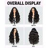 Megalook hair HD Lace Front Wigs Human Hair 12A Body