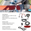 Electric Bicycle Front Rear Light Set Electric Bike Headlight Tail