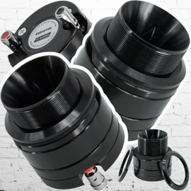 2x Audiotek ATW460BK 1" 600W Car Audio Heavy Duty Titanium Super Tweeter (PAIR)