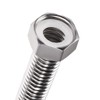 uxcell Corrugated Stainless Steel Flexible Water Line 3.9inch Long G1