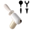 EBIEFLY Mini Massager Gun for Women Back Massage with 5
