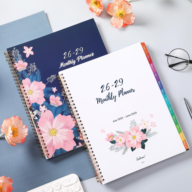 2026-2029 Monthly Planner - July 2026 - June 2029, 3