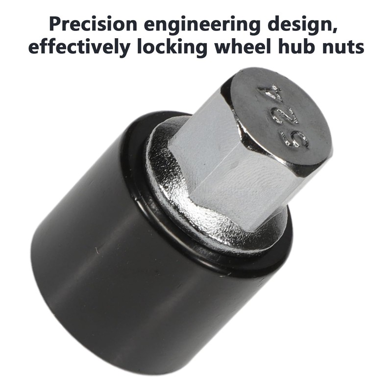 Oiieco 1PCS Anti Theft Car Locking Wheel Nut Key 524
