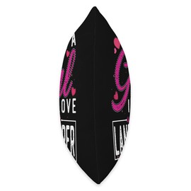 Landscaper's Wife Gift Co. Just a Girl in Love with Her Landscaper-Funny Wife Throw Pillow, 16x16, Multicolor