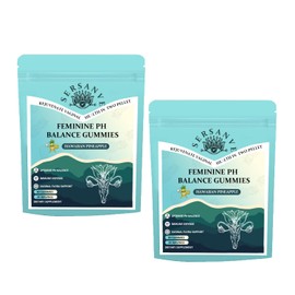 SERSANVE Premium Feminine Balance Gummies Immune Support - Vaginal Balance,Vegan, Gluten-Free & Halal, Hawaiian Pineapple Flavor for Women PH, Immune Support Health (2)