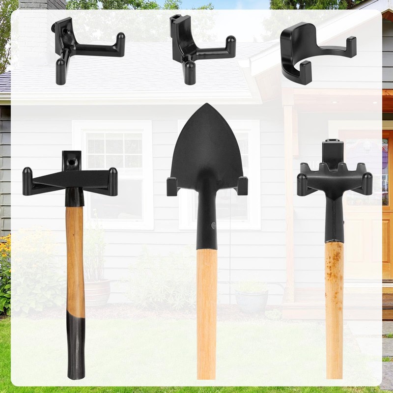 Tinoaly 3pcs Storage Shed Hooks for Suncast, Plastic Y and