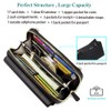 Peacocktion Crossbody Bags for Women Travel RFID Wristlet Wallets Vegan