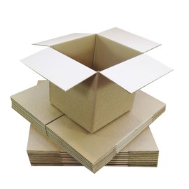 Triplast 127 x 127 x 127mm Small Single Wall 5x5x5" Shipping Mailing Postal Gift Cube Cardboard Boxes (Pack of 10)