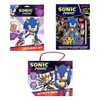 Anila's Sonic Activity Set with Colouring Set, Scratch Art Pad