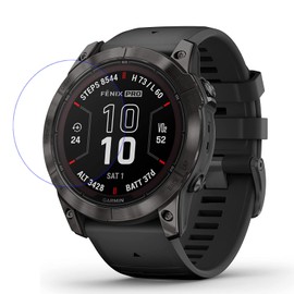 LOKEKE Compatible with Garmin Epix Pro 51mm Tempered Glass Screen Protector, Premium Tempered Glass Screen Film Protector Compatible with Garmin Epix Pro 51mm / Fenix 7X, Made From Real Glass