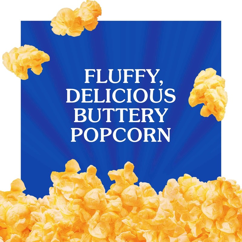 Act II Butter Lovers Microwave Popcorn, Movie Night Supplies, 2.75