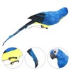 45cm Simulation Parrot Artificial Bird Decor Feather Crafts Gardening Props