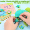 Mnuizu Crochet Kit for Beginner,Beginner Crochet Kit for Adults,Crochet Animals