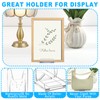 12 Sets of Adjustable Purse Display Stand Clear Acrylic Handbag
