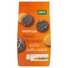 Mini Jaffa Cakes Waitrose 125g (Pack of 6)