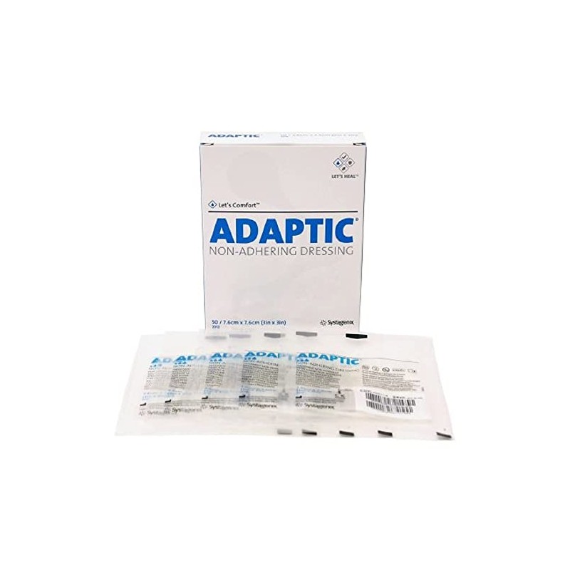 Systagenix Adaptic Non-Adhering Dressing 3" x 3" (Pack of 5)