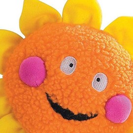 Zanies Smiling Colorful Celestial Dog Toys Berber Moon Star Sun Toy or Set of All Three(Sun)