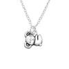 I love silver jewellery Sterling Silver Tiny Koala Bear Necklace
