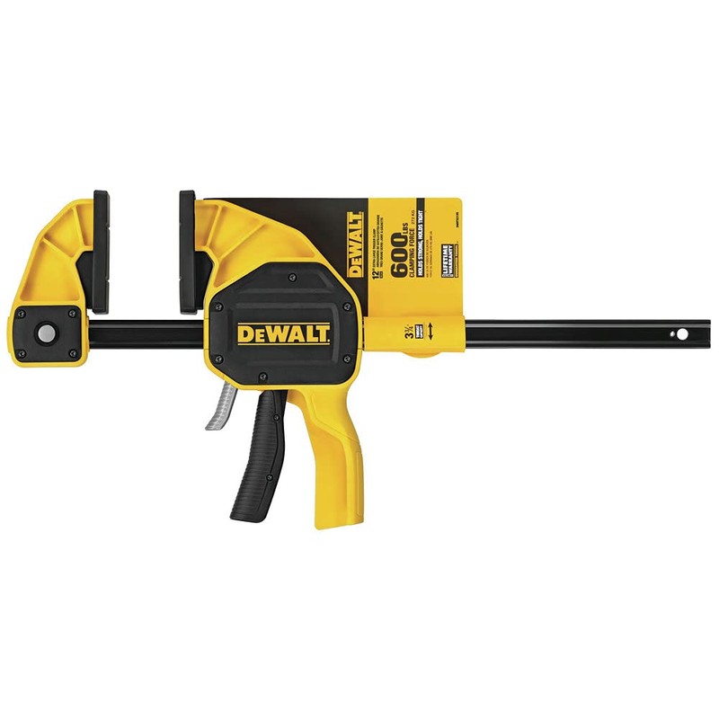 DEWALT Bar Clamp, Extra Large Trigger, 12-Inch (DWHT83185)
