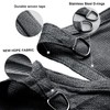 SUNLAX Custom Size Sun Shade Sail 8'x10'x12.8' Dark Grey Triangle