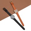 BISONSTRAP Elegant Leather Watch Straps, Quick Release, Watch Bands for