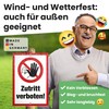 DankeDir! Zutritt verboten - Plastic Sign 30 x 20 cm
