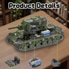 honchoes KV-2 Tank Building Set WW2 Military Vehicles Army KV2
