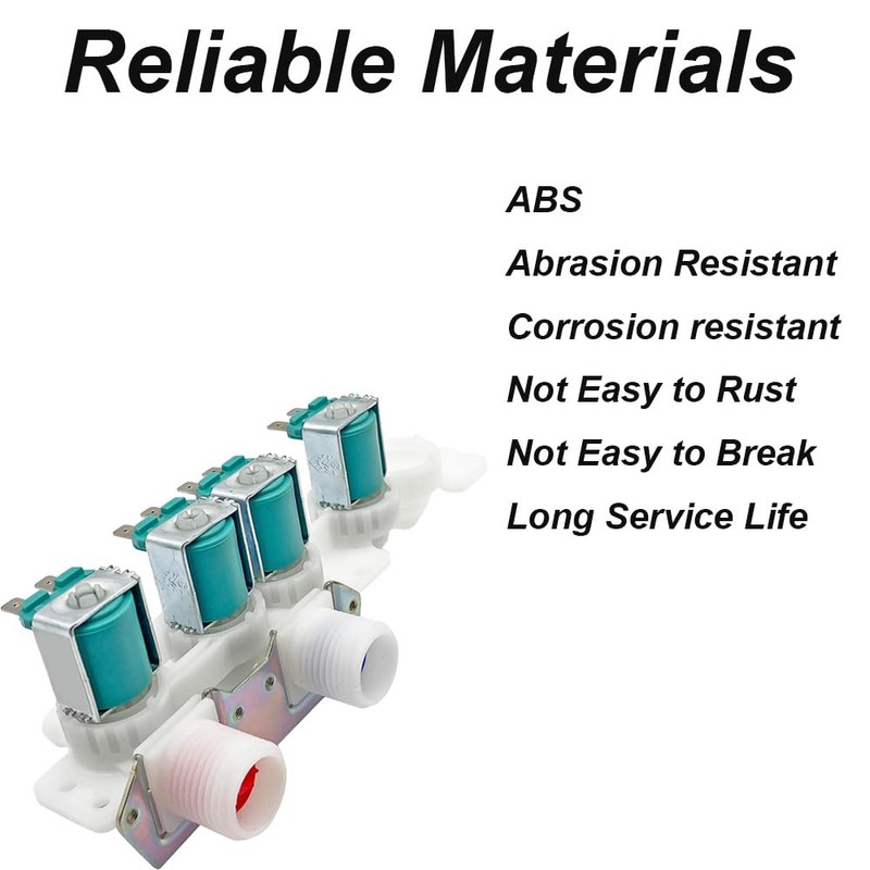 WH23X29538 Washer Water Inlet Valve Fit for GE Washer GFW550SPN1DG