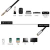 Smithok 2 Pack, 1/4 inch to 3.5mm Headphone Adapter TRS