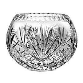 Barski European Hand Cut Majestic Crystal Rose Bowl, 6" D