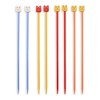 Pony Childrens Kids Starter Knitting Needles Knit Pins Length 18cm