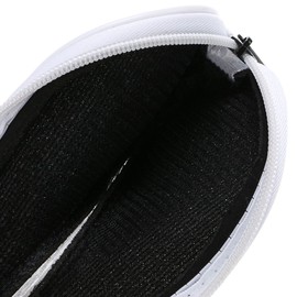 IGNPION Set of 12Number Print Golf Iron Head Cover Club Heads Protector Wedge Headcovers Long Neck with Zip (Black + White)