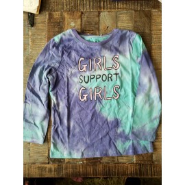 All Girls Support Girls Size 5 Kids Long Sleeved Shirt - See All Pics