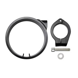 HDBUBALUS Speedometer Ring Side Mount Relocator Bracket Clamp Fit for Harley Sportster XL 48 1993-up Dyna 1993-2005