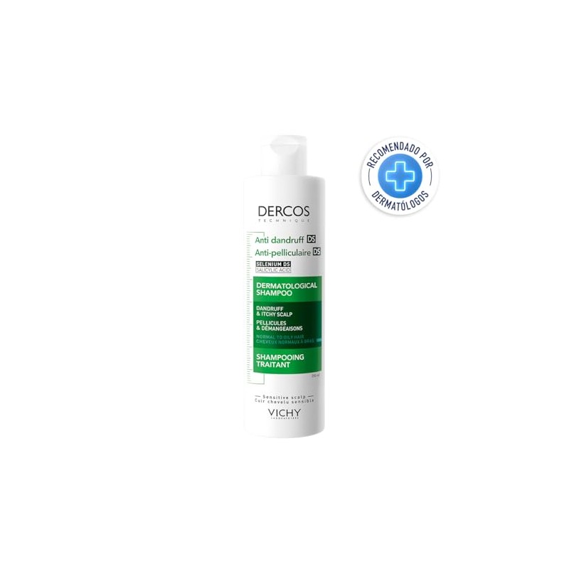 Vichy "vichy dercos caspa grasa 200ml shampoo para combatir la