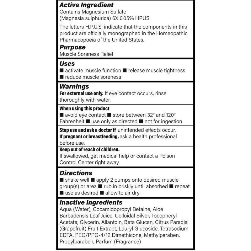 PHUEL Topical Sports Performance Foam - 3.4 oz - for
