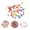 BIUDECO Supple Plastic Fishing Lure Eyes 4mm Size 3D Realistic