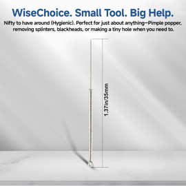 200PCS Multi-Purpose Disposable Stainless-Steel Needle, Pimple Popper Tool for Pimple, Acne, Blackhead and Blemish Remover - Easy to Use Home Essential Tool